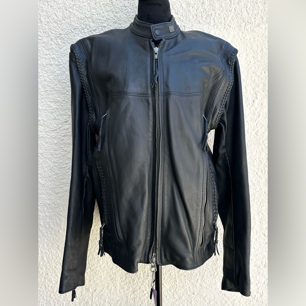 Harley Davidson Willie G Leather Men's Black Jacket